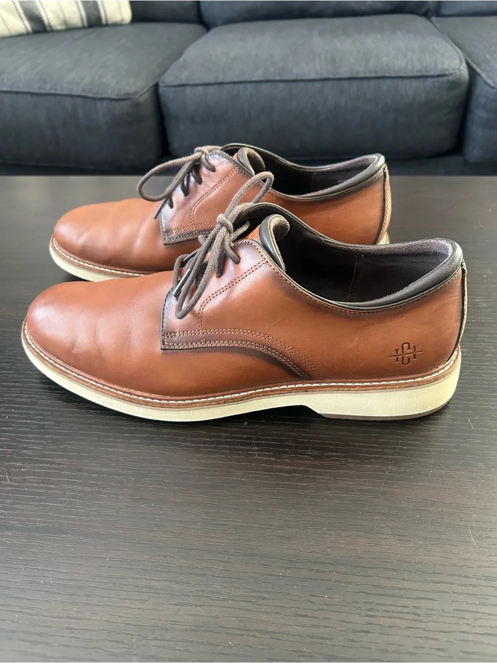 Cole Haan men’s American classic Oxford Brown Leather Derby Shoes